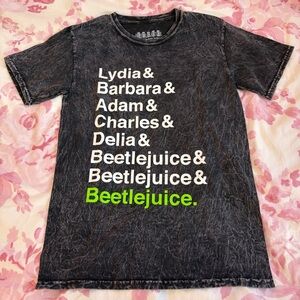 Beetlejuice the Musical Broadway names T-shirt